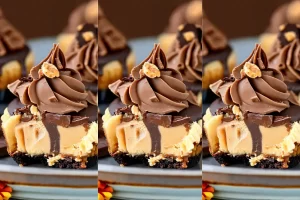 Mini Reese’s Peanut Butter Cheesecakes