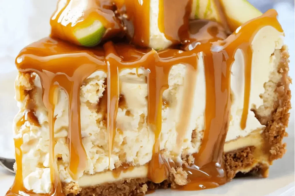 Caramel Apple Cheesecake