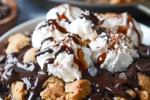 Chocolate Chip Cookie Cobbler
