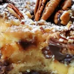 Chocolate Pecan Ooey Gooey Butter Cake