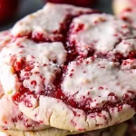 Double Strawberry Sugar Cookies