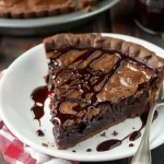 Gooey Brownie Pie recipe