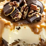 No Bake Turtle Mini Cheesecakes