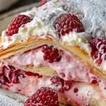 Raspberry Cream Cheese Crescent Ring