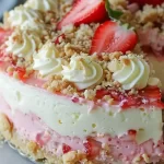 Strawberry Crunch Cheesecake