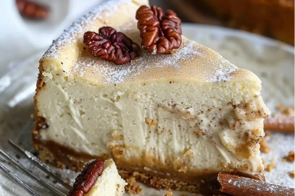 Vanilla Bean Brown Butter Cheesecake