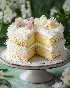 Pineapple & Coconut Dream Cake