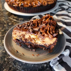 German Chocolate Cheesecake