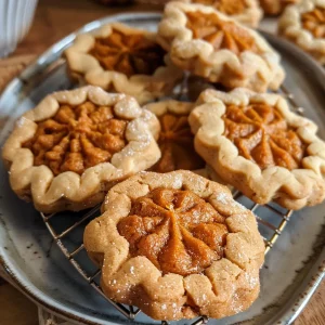 Vegan Pumpkin Pie Cookies