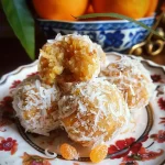 Orange Blossom Balls with a Sweet Powdered Sugar Coating