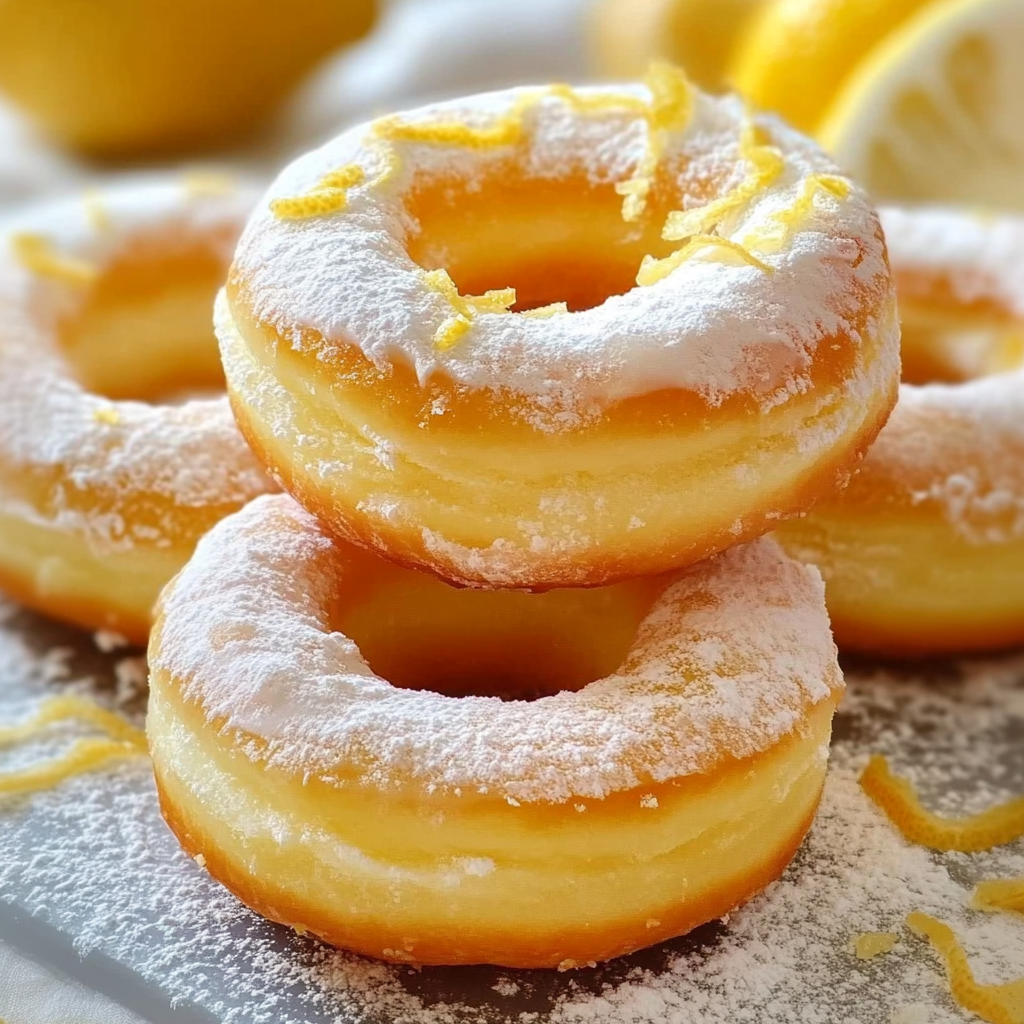 Baked Lemon Donuts