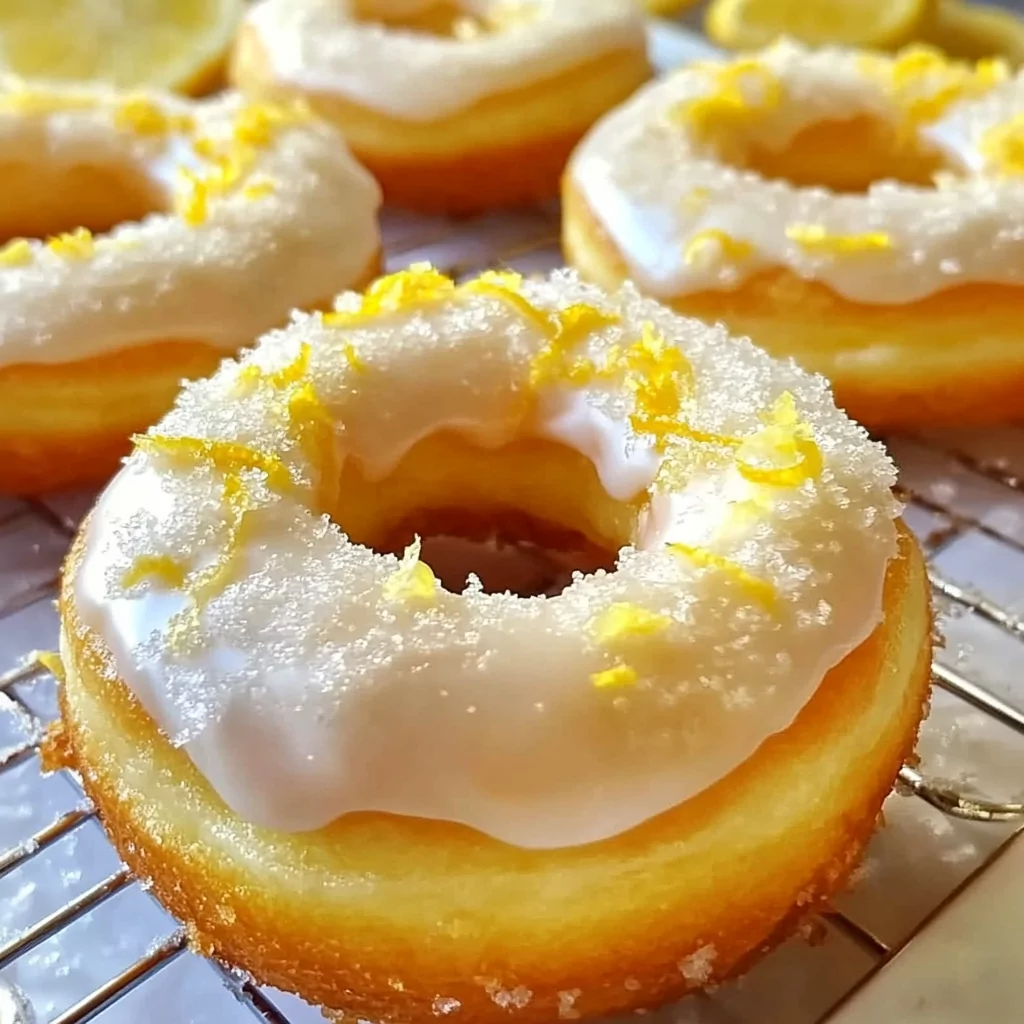 Baked Lemon Donuts