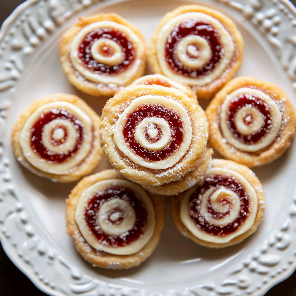 Cream Cheese Jam Pinwheel Cookies