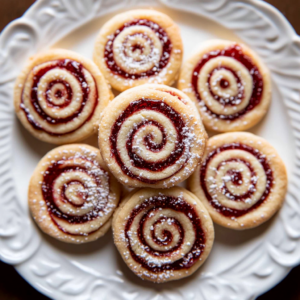 Cream Cheese Jam Pinwheel Cookies