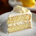 Italian Lemon Cream Cake