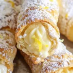 Lemon Meringue Pie Cannolis