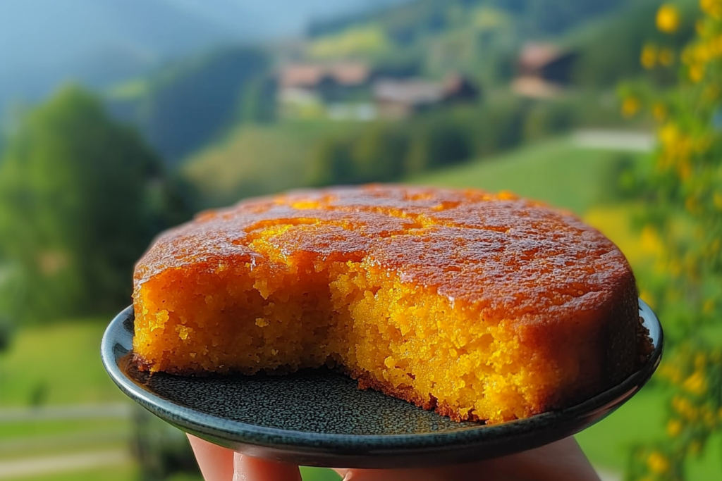 Maple Honey Butter Sweet Potato Cornbread