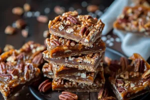 Pecan Caramel Bars