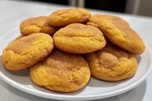 Soft Pumpkin Snickerdoodles