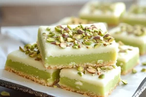 Pistachio Cookie Bars