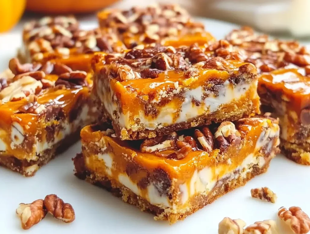 Pumpkin Magic Bars