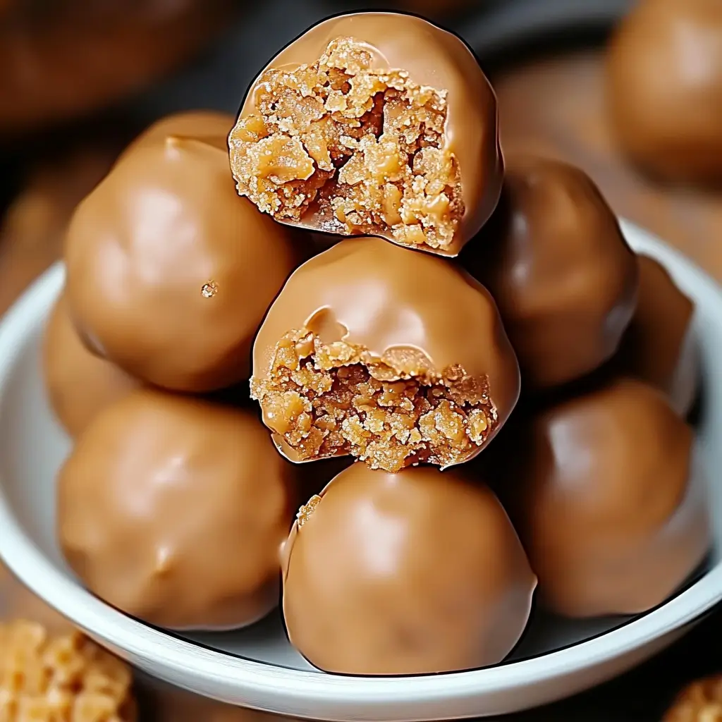 No-Bake Butterfinger Peanut Butter Chocolate Balls