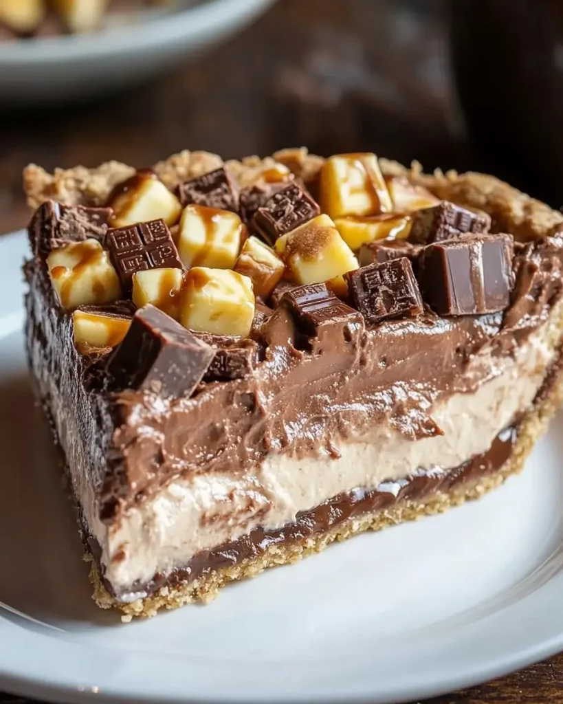 Chocolate Candy Bar Pie