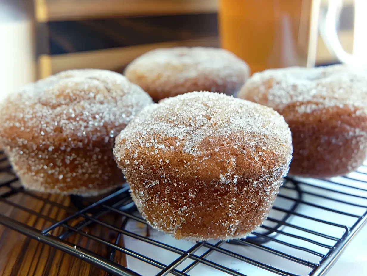 Apple Cider Donut Muffins