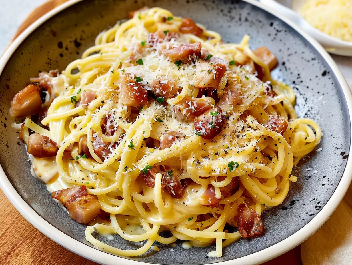 Classic Italian Spaghetti Carbonara