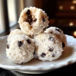 Peanut Butter Chocolate Chip Snowballs