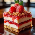 Strawberry Crunch Cheese Cake