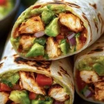 Chicken Avocado Ranch Burritos Recipe