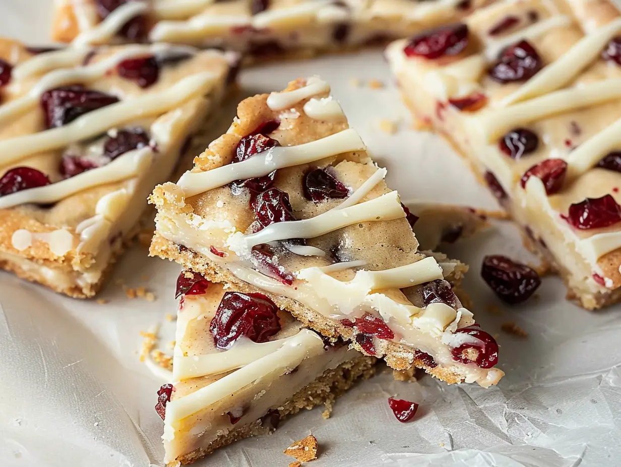 Cranberry Bliss Bars