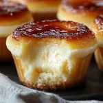 Vanilla Bean Crème Brûlée Cheesecake Cupcakes