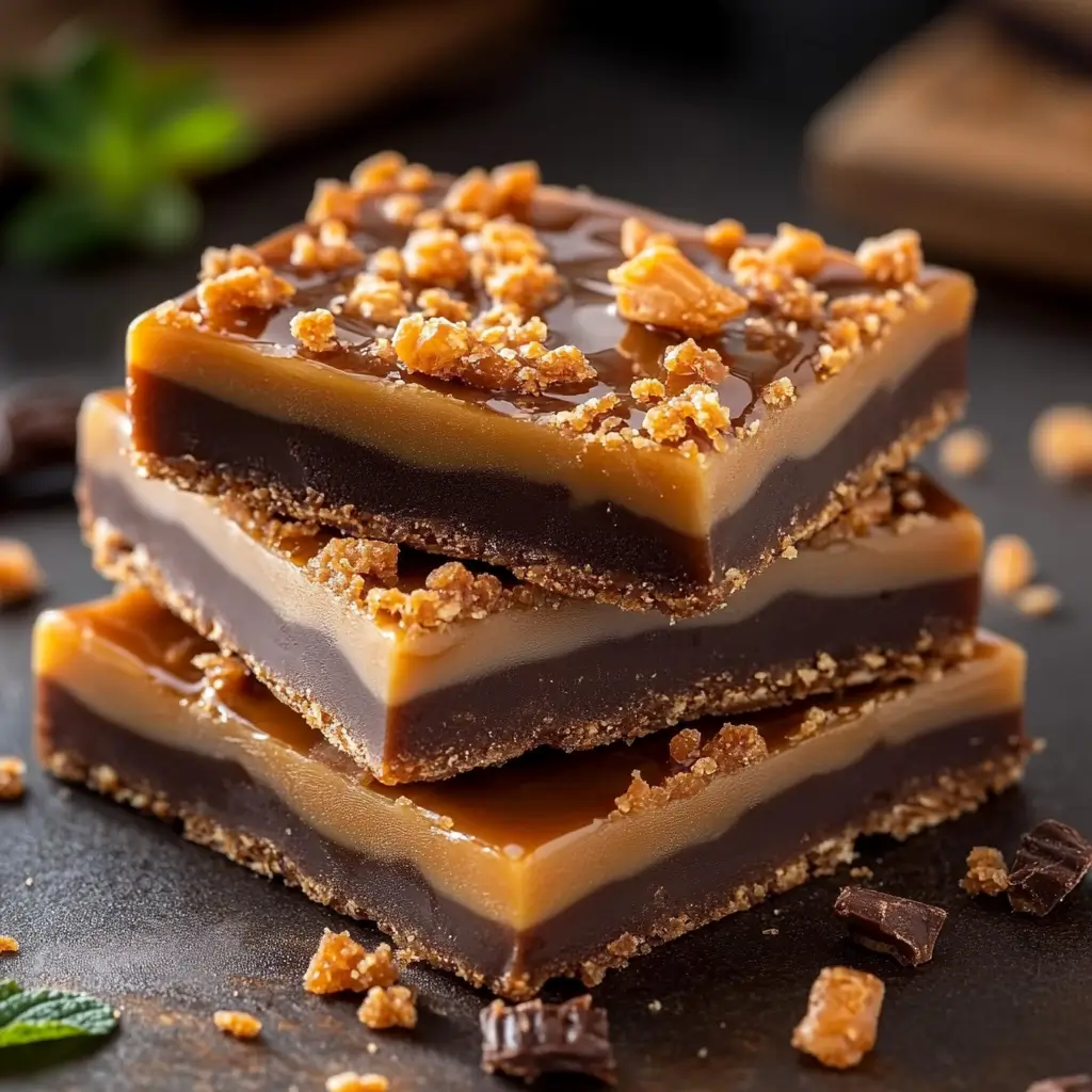 Butterfinger Caramel Crunch Bars