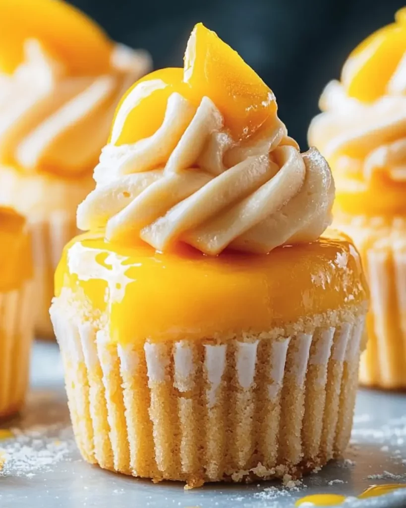 Mango Mousse Mini Cheesecakes