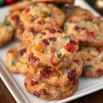 Old-Fashioned Fruitcake Cookies