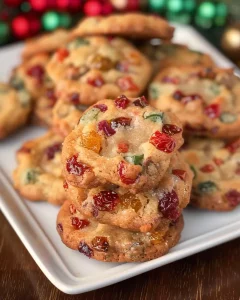 Old-Fashioned Fruitcake Cookies