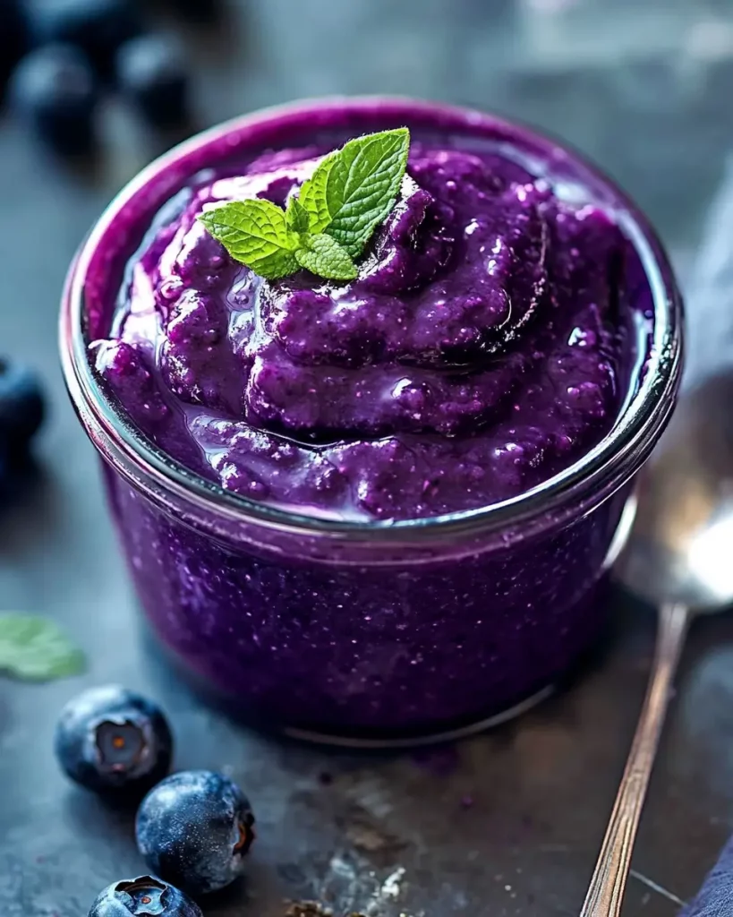 Velvety Blueberry Bliss Sauce