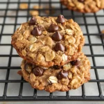 Peanut Butter Oatmeal Chocolate Chip Cookies