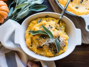 Pumpkin Sage Polenta