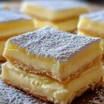 Vanilla Custard Cream Squares