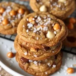 Sea Salt Butterscotch Pretzel Cookies