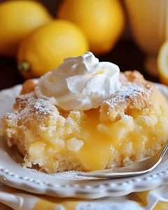 Magic Lemon Cobbler