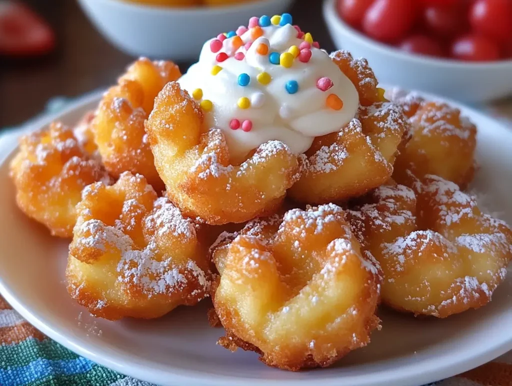 Funnel Cake Bites