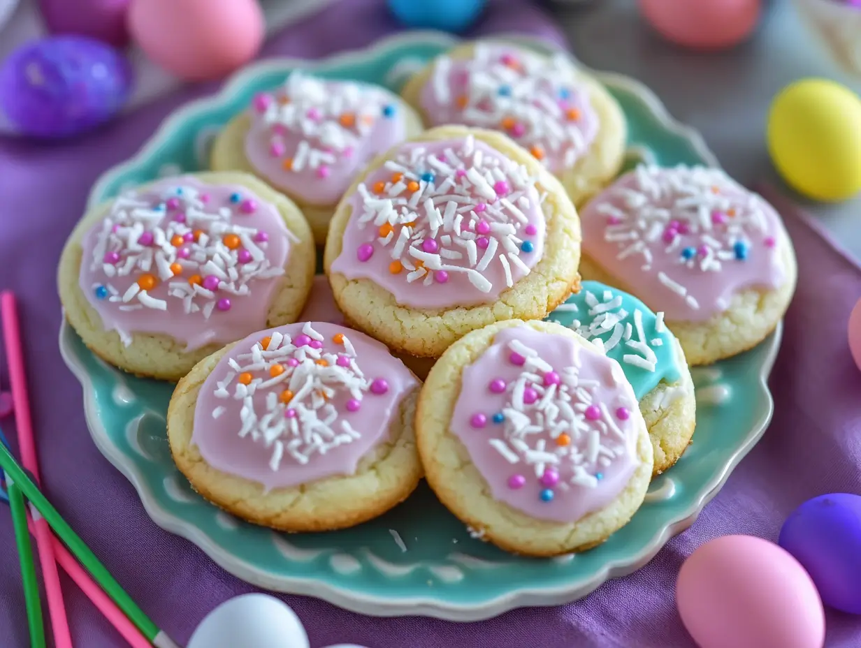 Coconut Frosted Cookies