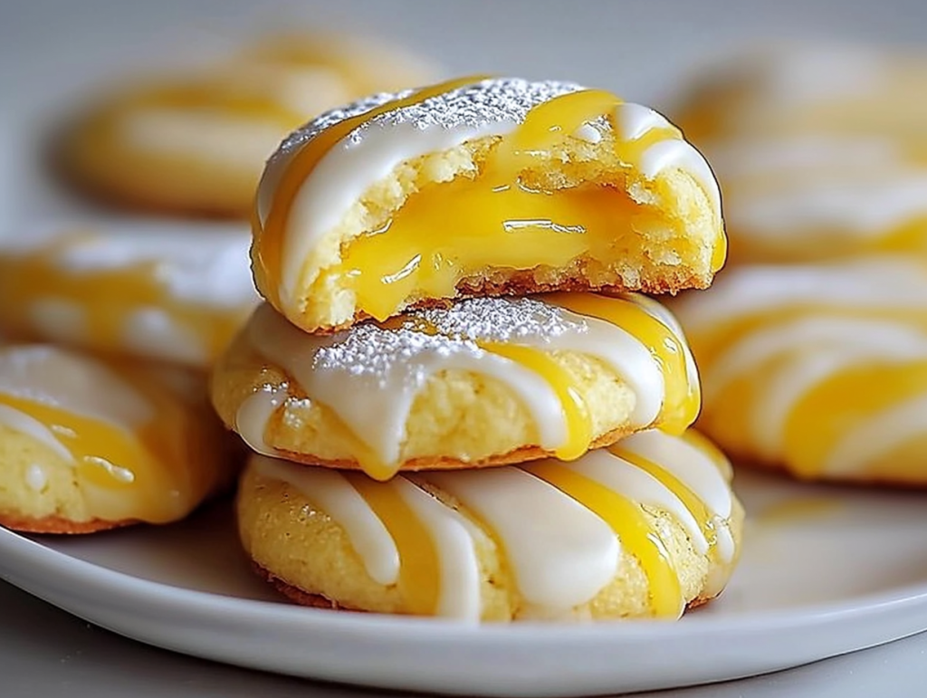 Luscious Lemon Heaven Cookies