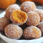 Baked Pumpkin Donut Holes