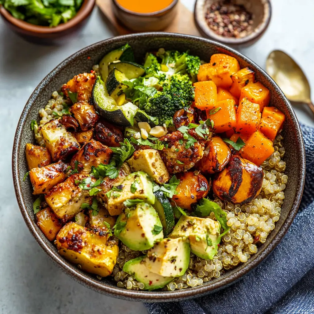 Quinoa and Veggie Power Bowls