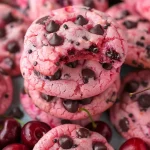 Maraschino Cherry Chocolate Chip Cookies